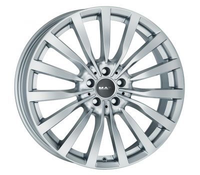  Mak Krone Silver 9J x 19 Inch 5X112 ET50 CB66.6 