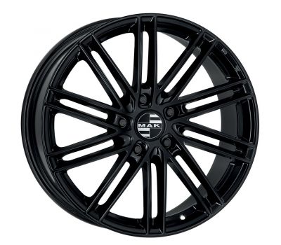  Mak Leipzig-d Gloss Black 10J x 21 Inch 5X112 ET19 CB66.45 