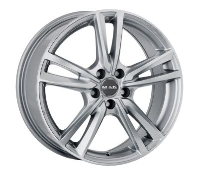  Mak Icona Silver 7.5J x 17 Inch 5X114.3 ET40 CB76 