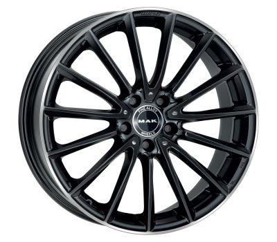  Mak Komet Gloss Black Mirror Ring 8J x 19 Inch 5X112 ET38 CB66.6 