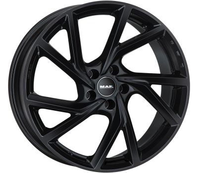  Mak Kassel Gloss Black 7.5J x 18 Inch 5X114.3 ET48 CB76 