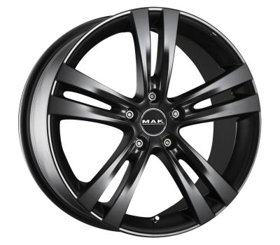  Mak Zenith Matt Black 6.5J x 15 Inch 5X114.3 ET40 CB76 