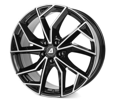  Alutec Adx.02 Diamant-schwarz-frontpoliert 7.5J x 18 Inch 5X108 ET48 CB63.4 