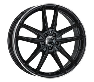  Mak Evo Gloss Black Mirror Ring 8J x 18 Inch 5X112 ET43 CB66.6 