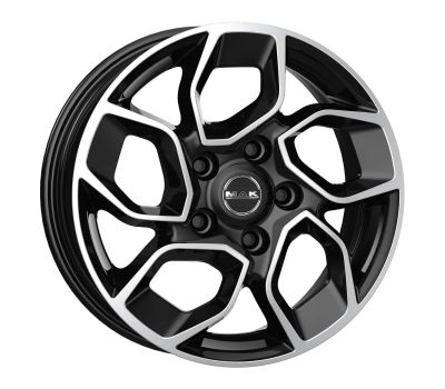  Mak Express Black Mirror 6.5J x 16 Inch 5X108 ET46 CB65.1 