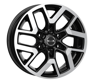  Mak Gravel Black Mirror 6.5J x 16 Inch 6X130 ET54 CB84.1 