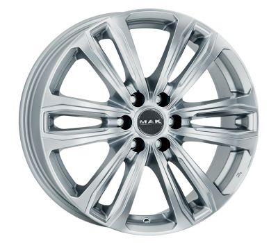  Mak Safari 6 Silver 7.5J x 17 Inch 6X139.7 ET30 CB112 