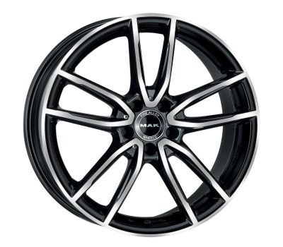  Mak Evo Black Mirror 8.5J x 20 Inch 5X112 ET40 CB66.6 