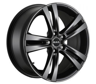  Mak Zenith Matt Black 6.5J x 16 Inch 4X100 ET35 CB72 