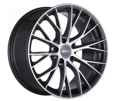  Mak Munchen Gun Met-mirror Face 8.5J x 19 Inch 5X120 ET18 CB72.6 