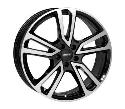  Alutec Tormenta Diamond-black Frontpolished 8J x 18 Inch 5X112 ET43 CB66.6 