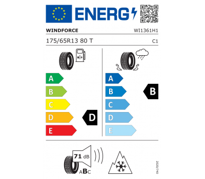  Windforce CATCHFORS A/S 175/65/R13 80T all season 