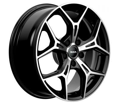  Mak Epica Black Mirror 7J x 18 Inch 5X108 ET47.5 CB63.4 