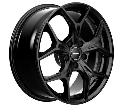  Mak Epica Gloss Black 6.5J x 17 Inch 5X112 ET45.5 CB66.6 