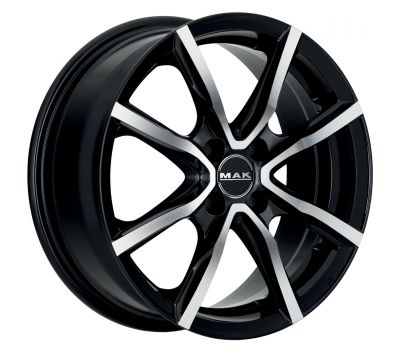  Mak Milano 4 Black Mirror 5.5J x 15 Inch 4X100 ET40 CB72 