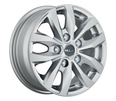  Mak Load 5 3 Silver 6.5J x 16 Inch 5X160 ET60 CB65.1 